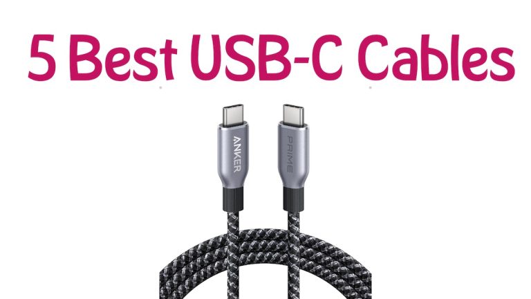 5 Best USB-C Cables