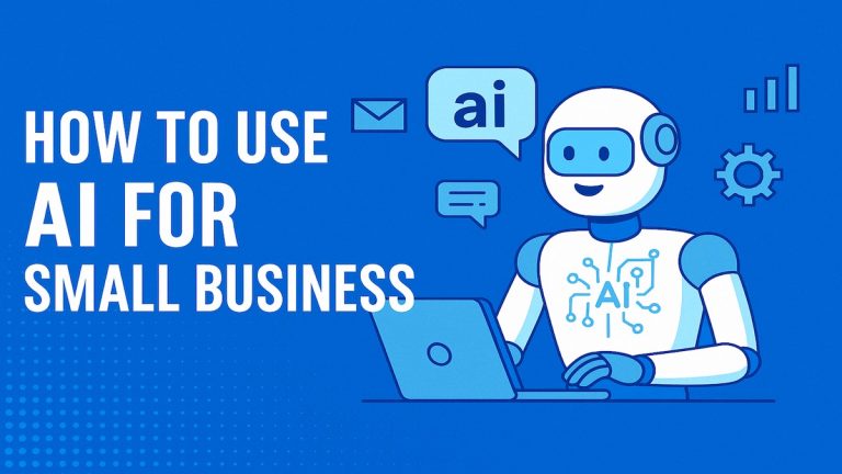 How to use AI for small business