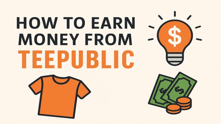 How to Earn Money from TeePublic