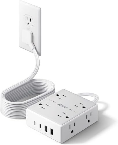 Extension Cord with Multiple Outlets