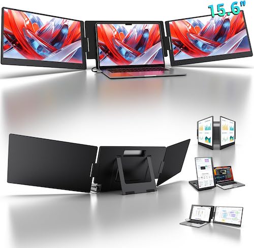 Triple Portable Monitor for Laptop