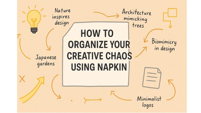 How to Organize Your Creative Chaos Using Napkin
