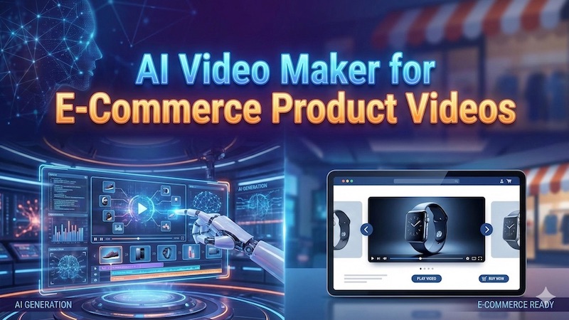 AI Video Maker for E-Commerce Product Videos