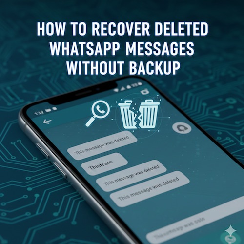 How to Recover Deleted WhatsApp Messages Without Backup