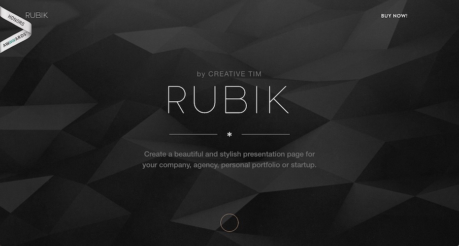Rubik Presentation Page Review