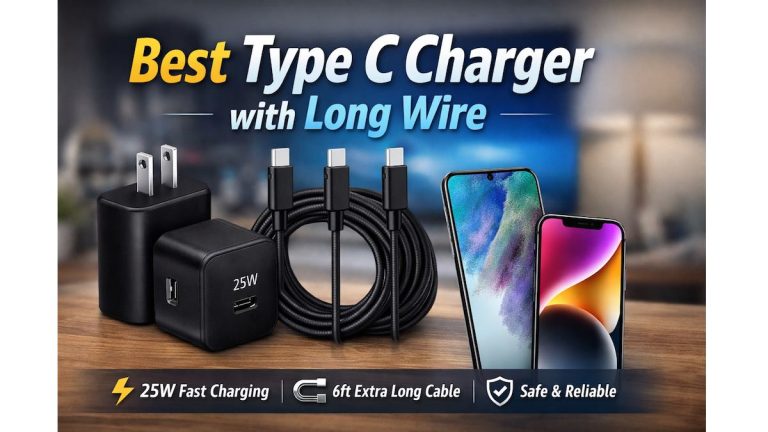 Best Type C Charger with Long Wire