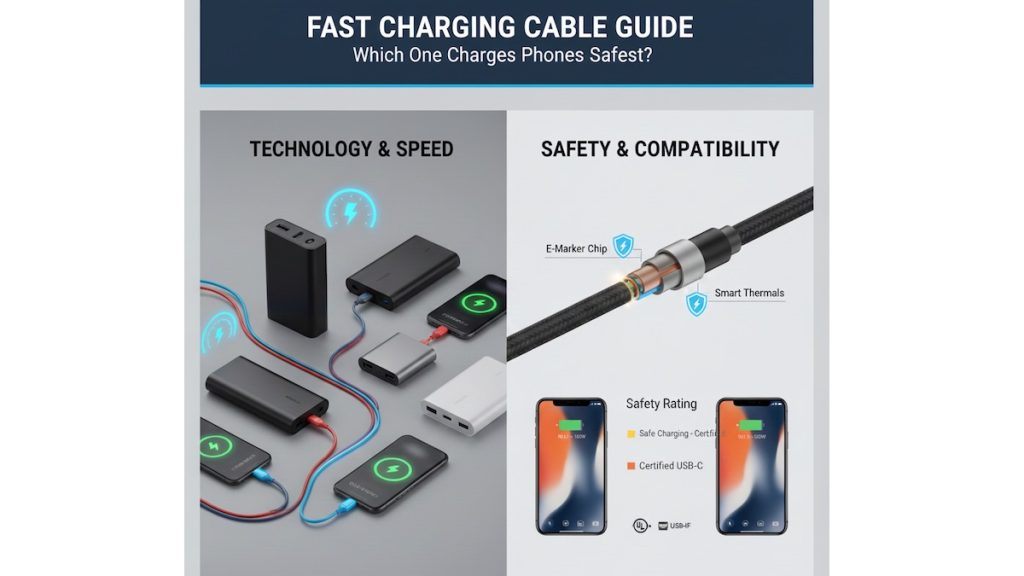 Fast Charging Cable Guide: Which One Charges Phones Safest?