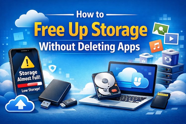 How to Free Up Storage Without Deleting Apps (Proven Methods)