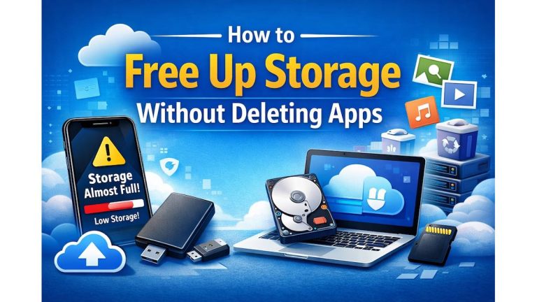 How to Free Up Storage Without Deleting Apps (Proven Methods)