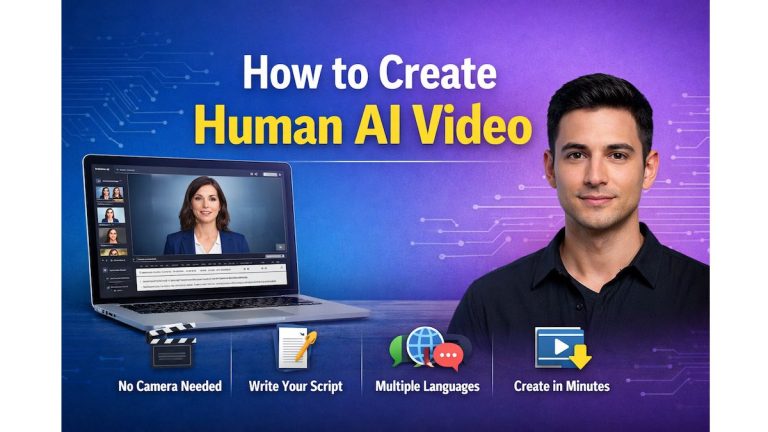 How to Create Human AI Video (Step-by-Step Guide)