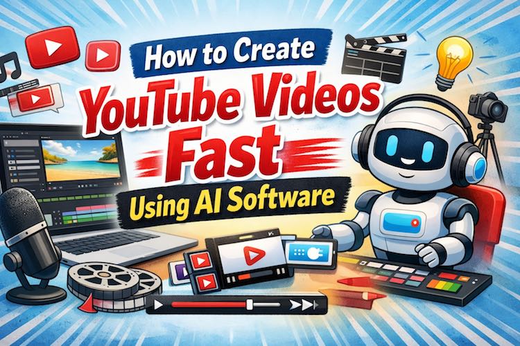 How to Create YouTube Videos Fast Using AI Software