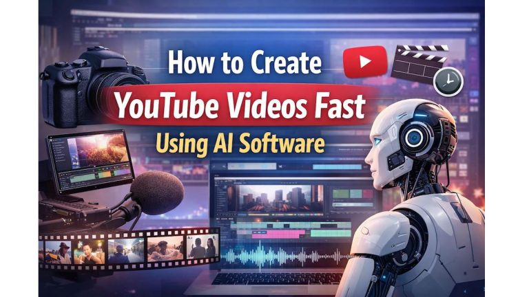 How to Create YouTube Videos Fast Using AI Software