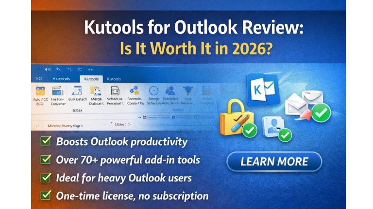 Kutools for Outlook Review