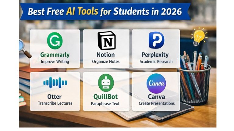 Best Free AI Tools for Students in 2026 (Study Smarter)