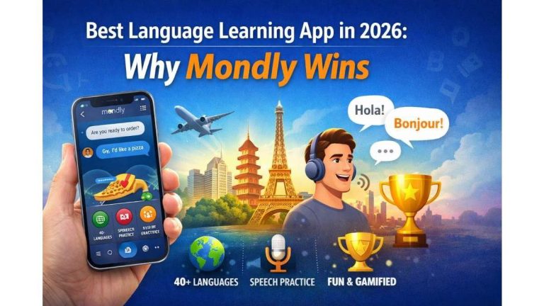 Best Language Learning App in 2026: Why Mondly Wins