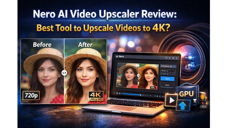 Nero AI Video Upscaler Review: Best Tool to Upscale Videos to 4K?