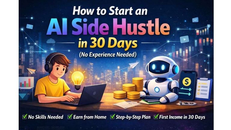 How to Start an AI Side Hustle in 30 Days (No Experience Needed)