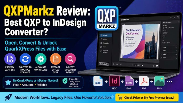 QXPMarkz Review: Best QXP to InDesign Converter?