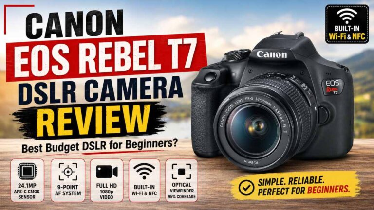 Canon EOS Rebel T7 Review: Best Budget DSLR for Beginners?