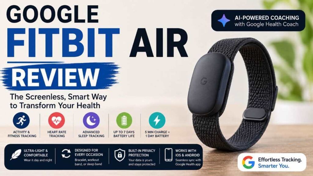 Google Fitbit Air Review