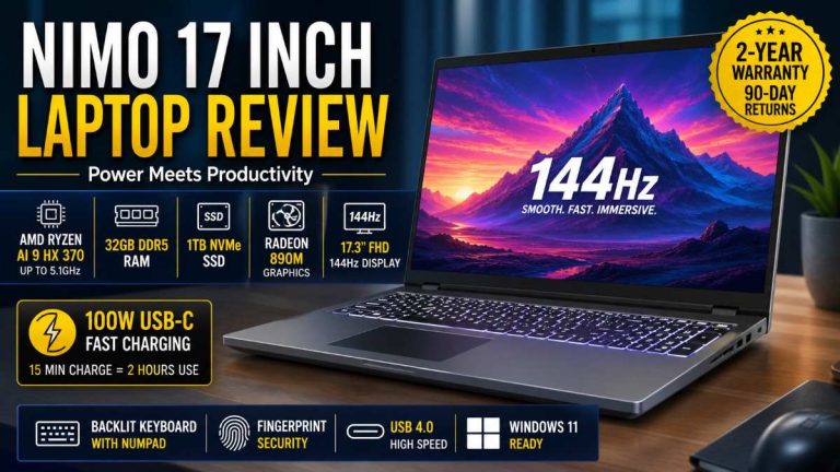 NIMO 17 Inch Laptop Review