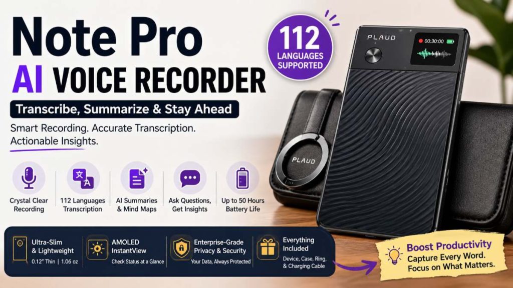 Note Pro AI Voice Recorder Review