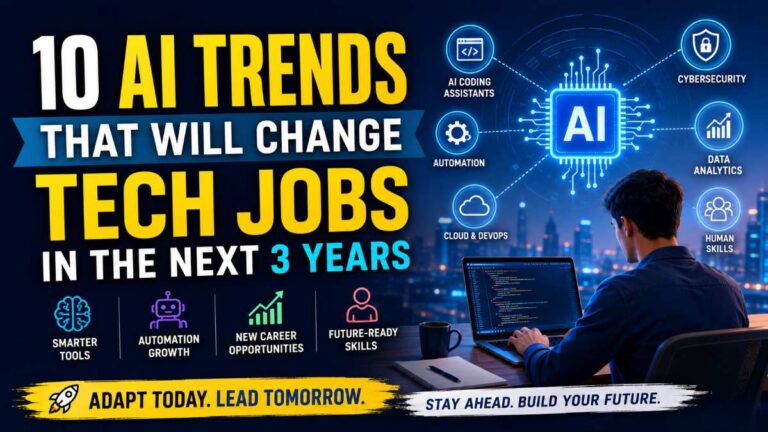 10 AI Trends Changing Tech Jobs by 2029