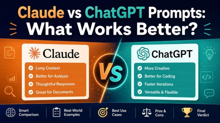 Claude vs ChatGPT Prompts: What Works Better?