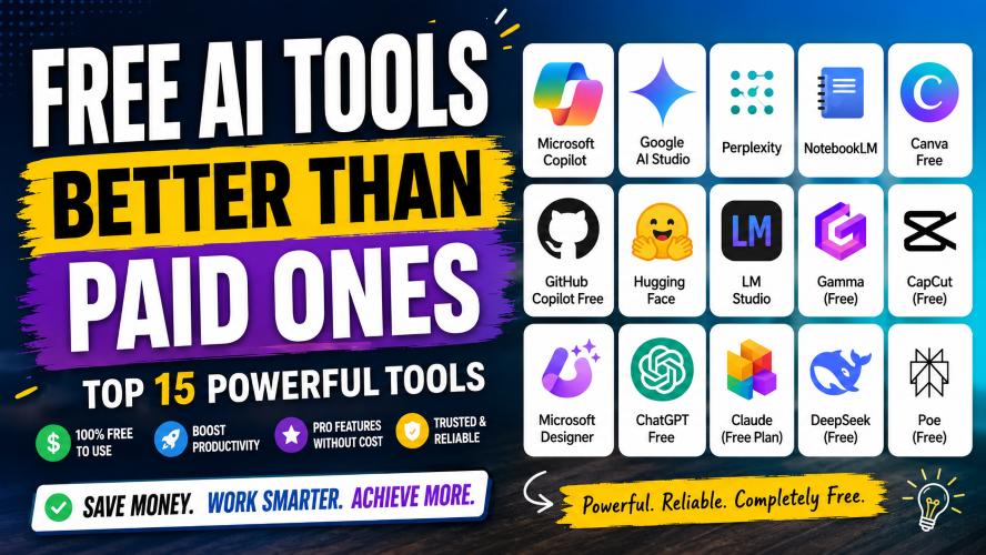 Free AI Tools Better Than Paid Ones