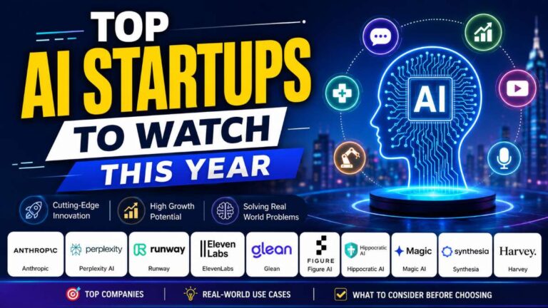 Top AI Startups to Watch This Year