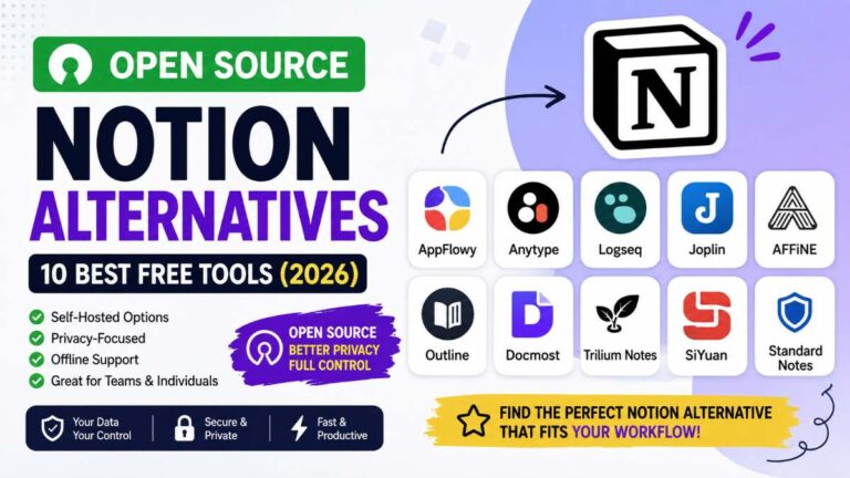 Open Source Notion Alternatives