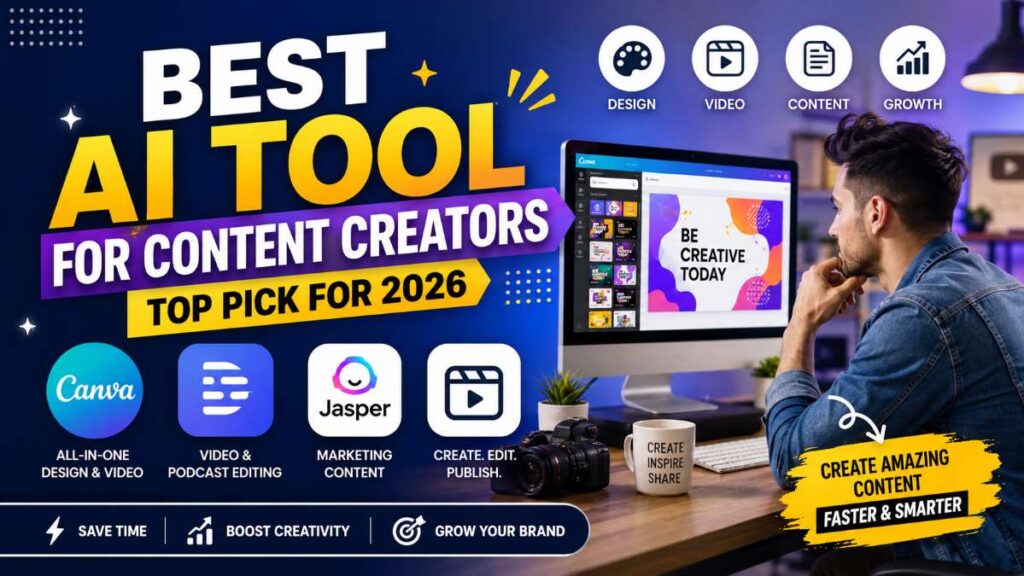 Best AI Tool for Content Creators