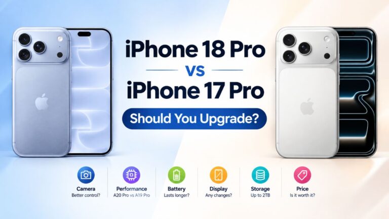 iPhone 18 Pro vs iPhone 17 Pro: Should You Upgrade?