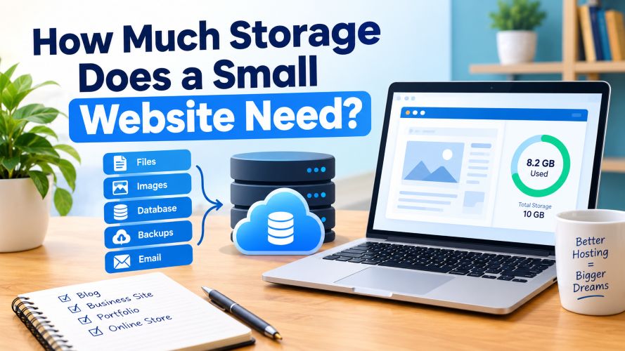 How Much Storage Does a Small Website Need 1