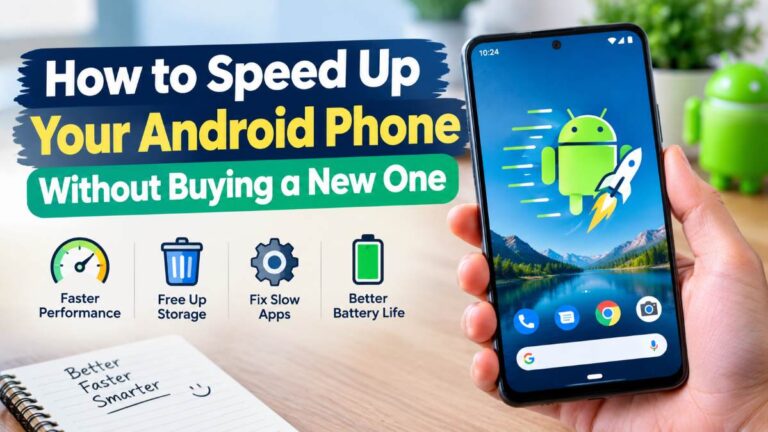 How to Speed Up Your Android Phone
