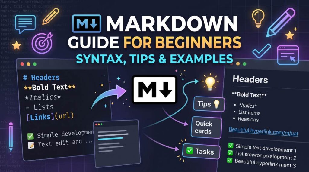 Markdown Guide for Beginners