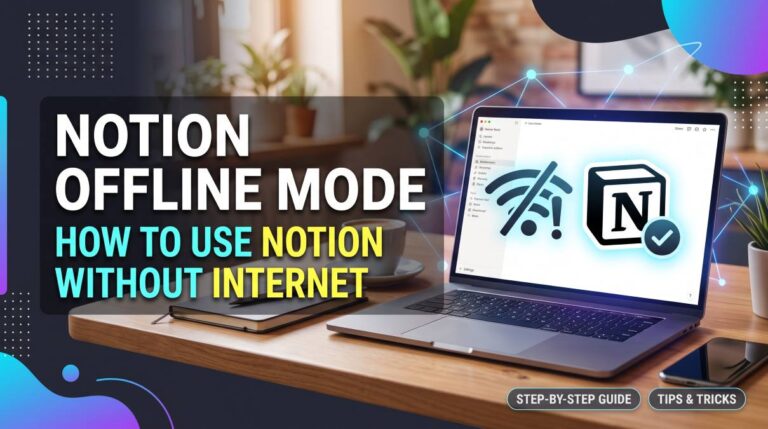 Notion Offline Mode: How to Use Notion Without Internet