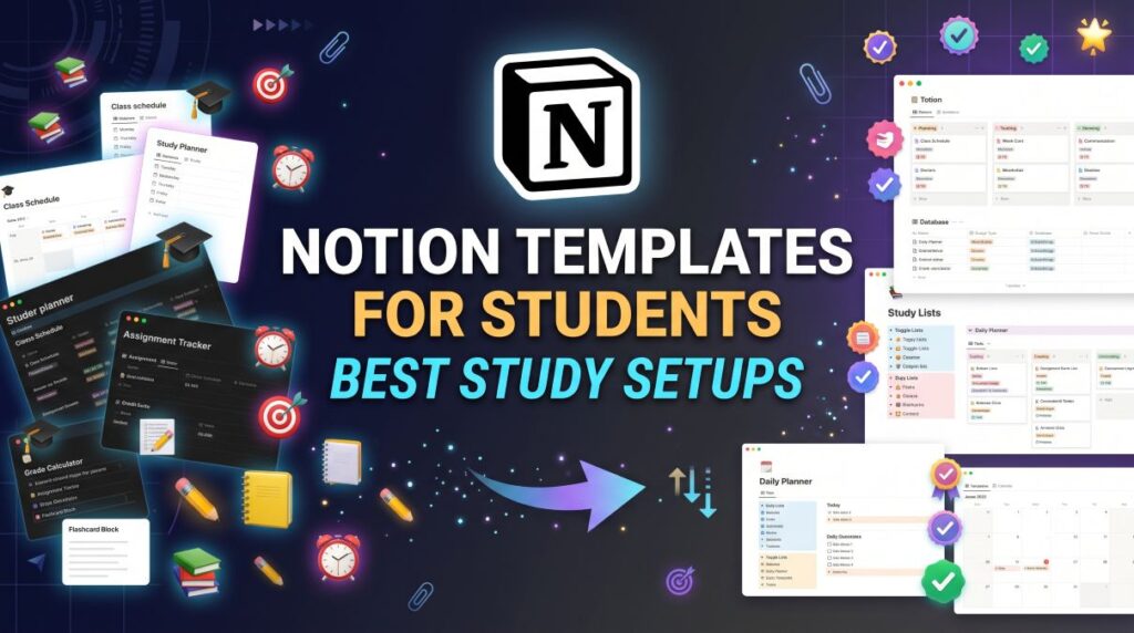 Notion Templates for Students